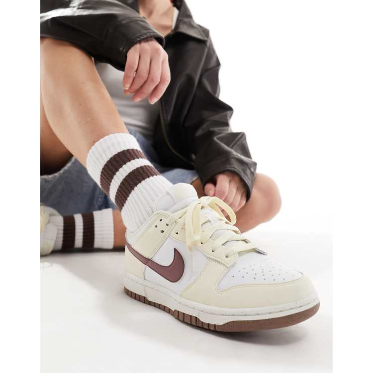 Nike Dunk Low NN sneakers in off white | ASOS