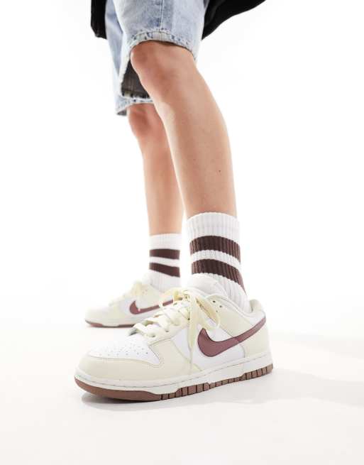 Nike dunk low essential trainers in white hotsell