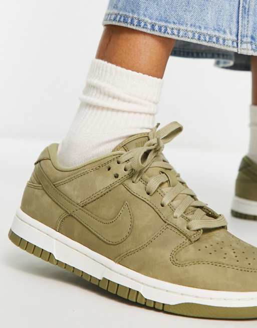 Nike cheap olive trainers