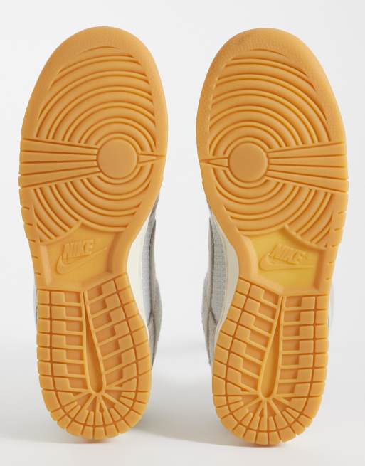 Nike - Dunk Low Retro - Cremefarvede sneakers, 5 af 5