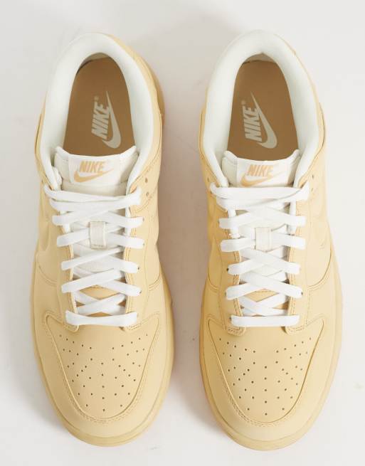 Nike Dunk low Retro PRM baskets en beige clair, 2 de 5
