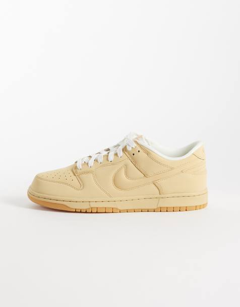 Nike Dunk low Retro PRM trainers in light beige - view 1