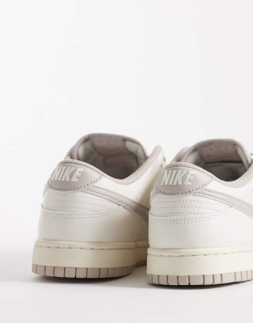 Nike - Dunk Low Retro - Råhvide sneakers med grå detaljer, 2 af 5