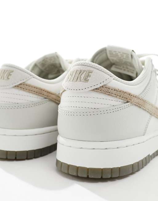 Nike Dunk Low Retro SE trainers in grey and olive | ASOS