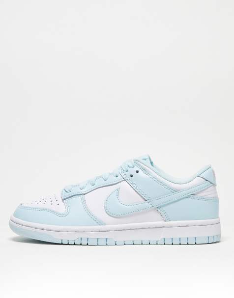 Nike Dunk Low Retro sneakers in baby blue and white - view 1