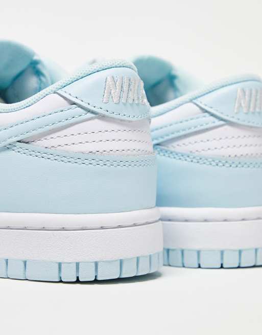 Nike white and light blue sneakers best sale