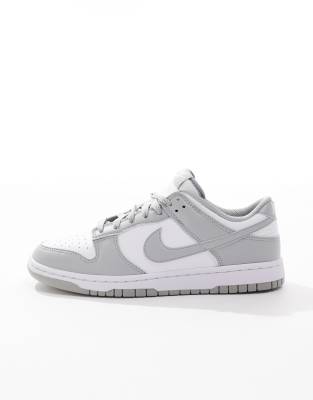 Nike Dunk Low Retro Sneakers In Gray