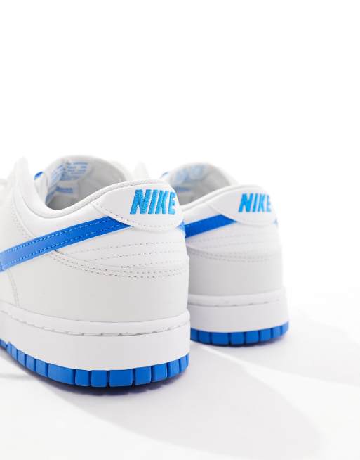 Off white x nike dunk low blue best sale