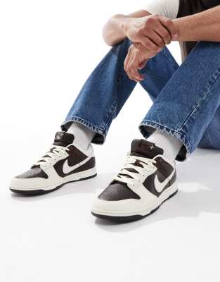 Nike Dunk Low Retro Sneakers In White