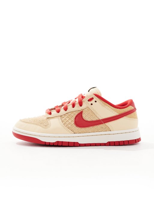 Nike Dunk Low Retro sneakers in waffle beige | ASOS