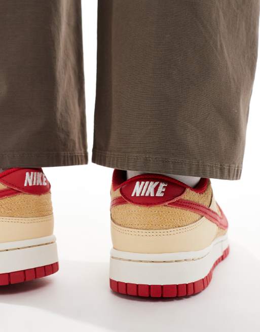 Nike Dunk Low Retro sneakers in waffle beige | ASOS