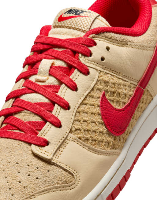Nike Dunk Low Retro sneakers in waffle beige | ASOS