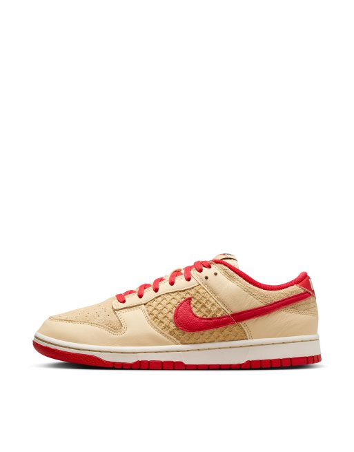 Nike Dunk Low Retro sneakers in waffle beige ASOS