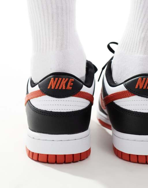 靴 Nike Dunk Low Retro White/Black/Red 25.0 Nike Dunk Low Retro 
