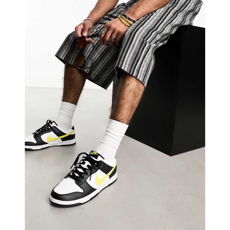 Nike dunk cheap low yellow black