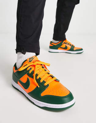 nike orange and green