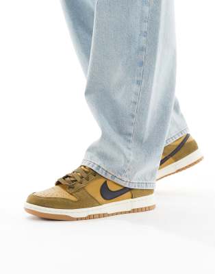  Dunk Low Retro trainers in khaki and off white