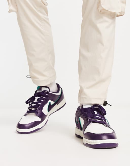 Nike dunk low retro university trainers in grand purple | ASOS