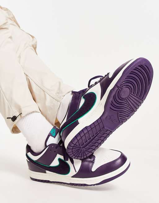 Nike dunk low retro university trainers in grand purple | ASOS