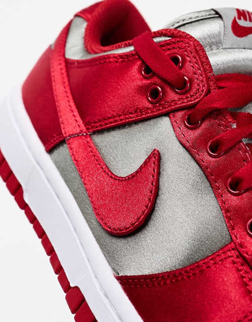 Nike dunk grey outlet red