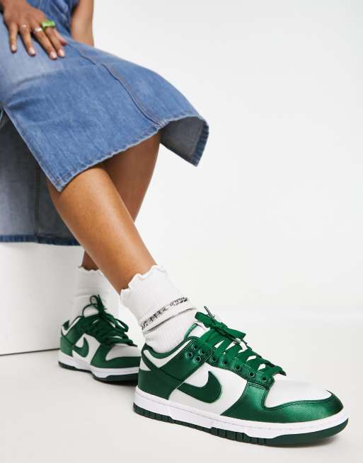 Asos sneaker white hot sale green 219