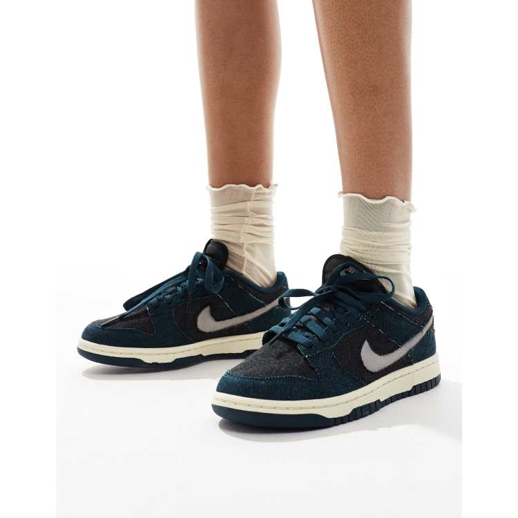 Nike Dunk Low SEA Denim sneakers in donkerblauw ASOS