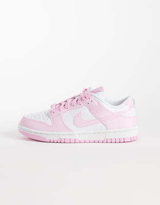 Dunk Low - Sneaker in Rosa und Weiß Weiß 36