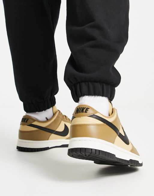 Nike – Dunk Low – Sneaker in Sesambeige und Treibholzbraun, 2 von 4