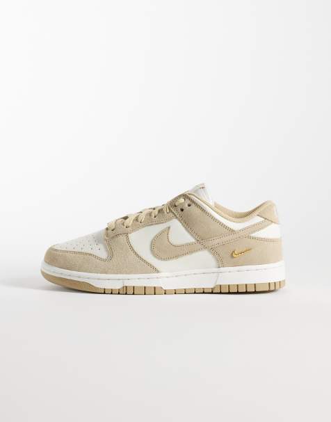Nike - Dunk Low - Sneakers bianche e beige - view 1