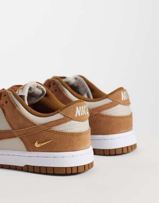 Nike Dunk Low sneakers i brunt, 2 av 5