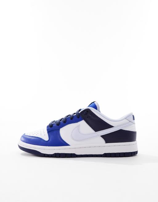 Nike Dunk Low sneakers in blue multi | ASOS display picture 1