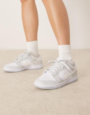 Nike Dunk Low Sneakers In Gray