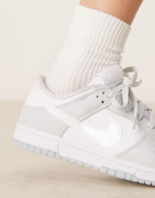Nike Dunk Low sneakers in gray | ASOS