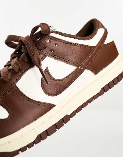 Dunk Low Cacao Wow Womens Lifestyle Shoes (Brown/White) Free Shipping