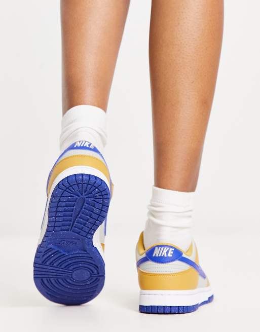 Blue and gold gym hot sale shoes