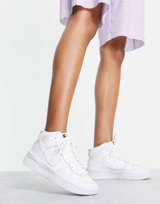 Nike Dunk Rebel Baskets montantes Blanc