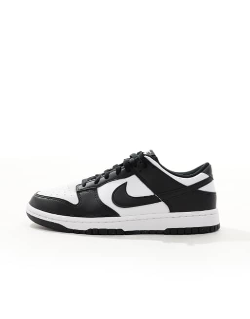 Nike - Dunk - Retro-sneakers med lav kant i sort og hvid, 2 af 5