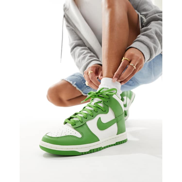 Nike dunk alte donna verde shop