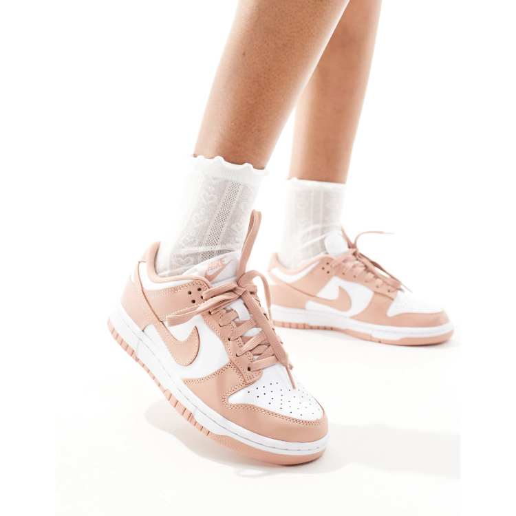 Nike dunk cheap basse donna rosa