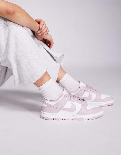 Nike - Dunk - Sneakers basse bianche e rosa, 2 di 5
