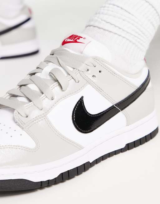 Nike bianche cheap e grigie