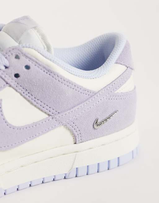 Nike Dunk sneakers viola e bianco, 4 di 5