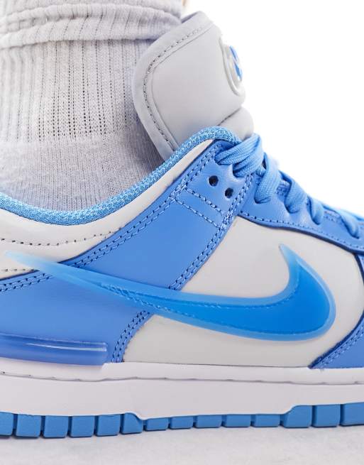 Nike Dunk Twist Baskets basses Bleu ciel et blanc ASOS