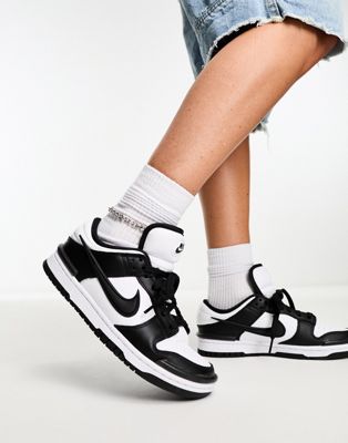 Nike Dunk Twist low trainers in black and white - ASOS Price Checker
