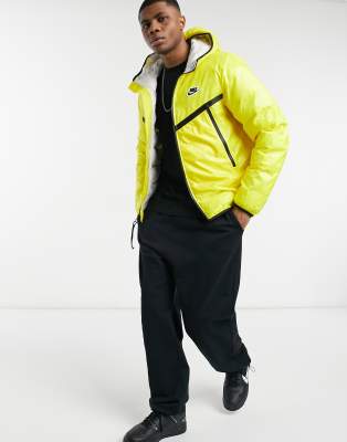 nike puffer jacket yellow