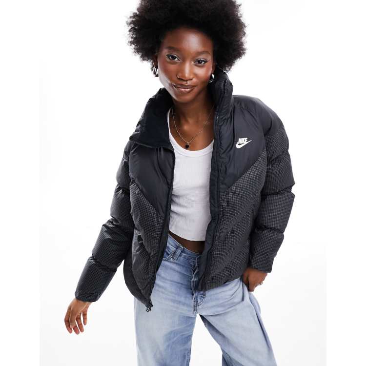 Nike cropped shop puffer jacket