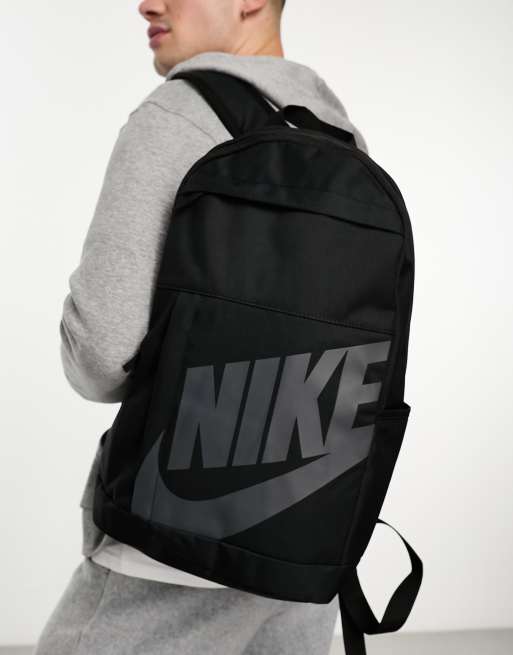 All black store nike backpack