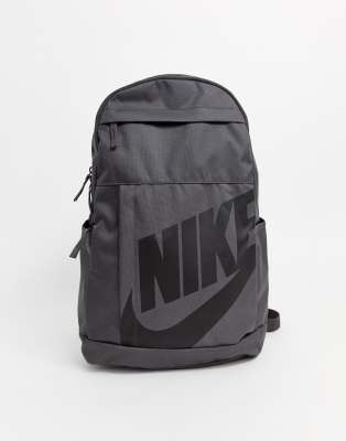 nike elemental backpack black and grey