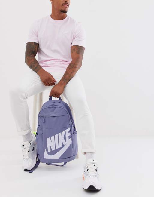 Nike elemental backpack grey best sale and pink