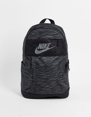 Sacs à dos Nike - Elemental - Sac à dos - Noir/gris zèbre